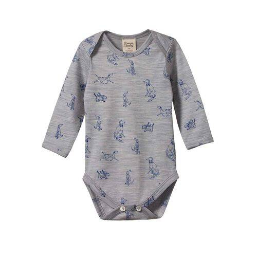 Nature Baby Merino Wool Long Sleeve Bodysuit